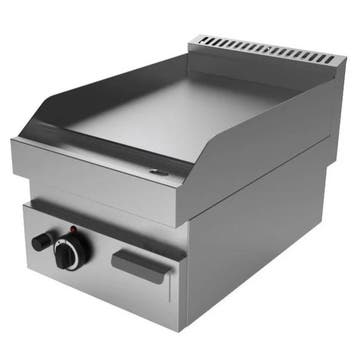 Gold Catering Equipment | Bakplaat Chroom | Gas | 400x650x30, Zakelijke goederen, Horeca | Keukenapparatuur, Ophalen of Verzenden