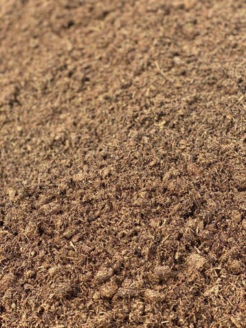 Krachtige Gedroogde Koemest vanaf 1m3, ideaal voor het gazon, Tuin en Terras, Ophalen of Verzenden, Mest