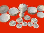 Richard Ginori - RG - Tafelservies (38) - 18 kt goud -