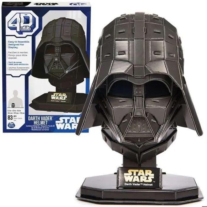SPIN MASTER DARTH VADER HELM Star Wars 4D Build (puzzel), Kinderen en Baby's, Speelgoed | Overig, Nieuw, Verzenden