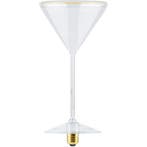 Segula LED Floating glas Martini helder met heldere basis, Ophalen of Verzenden, Nieuw