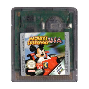 Game Boy Mickeys Speedway USA, Verzenden, Zo goed als nieuw
