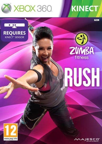 Xbox 360 Zumba Fitness Rush, Verzenden, Zo goed als nieuw