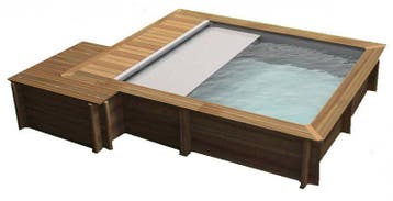 BWT Compact stadszwembad - 4.20 x 3.50 x 1.33 m - met, Tuin en Terras, Verzenden, Nieuw