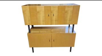 Dressoir - Eik - Scandinavische enfilade, Antiek en Kunst