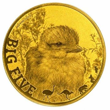 Tsjaad. 5000 Francs 1/200 oz 999 Fine Gold 5000 CFA Francs