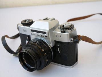 Leica Leicaflex SL2 Chrome (Cat. 10021) - Leitz Summicron-R