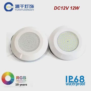 Waterdichte LED Zwembadverlichting 12W - Meerkleurig & Dimma, Verzenden, Nieuw