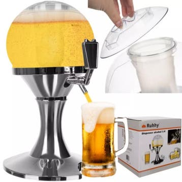 Ruhhy 3,5 Liter Drankdispenser: Perfect voor Feesten en B..., Huis en Inrichting, Ophalen of Verzenden, Nieuw