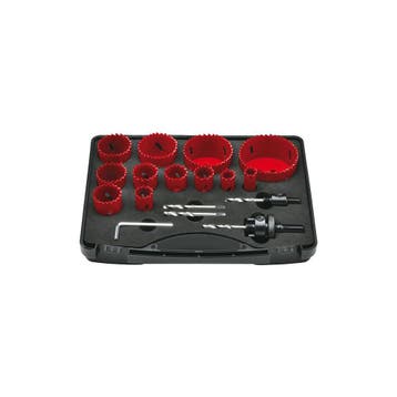 Gatenzagenset HSSBi M42 Professionel 16-76mm FORMAT, Verzenden, Nieuw