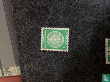 DDR - Cirkelboog naar rechts - 1956, Verzenden, Postfris