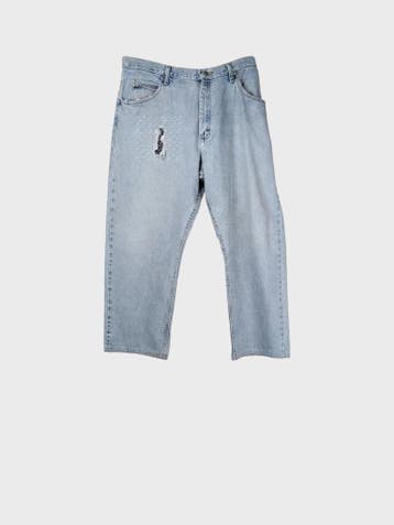 Wrangler Jeans Heren maat WW38 / L30 Blauw Vintage, Ophalen of Verzenden, Nieuw