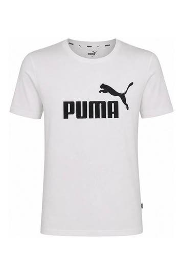 Puma T-shirt Jongens in maat S Wit, Verzenden, Nieuw, Puma, Jongen of Meisje