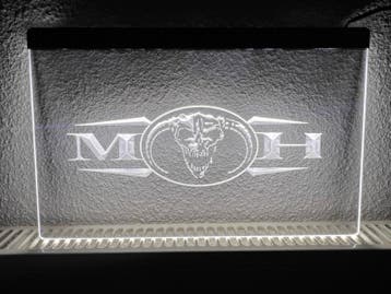 Masters of harcore neon bord lamp LED  verlichting reclame l, Verzenden, Nieuw