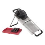 Groente-snijder | RVS | mandoline | 4 meskammen, Verzenden