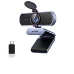 4K Webcam met Autofocus en Dual Mic USB PC Camera, Computers en Software, Webcams, Verzenden, Nieuw