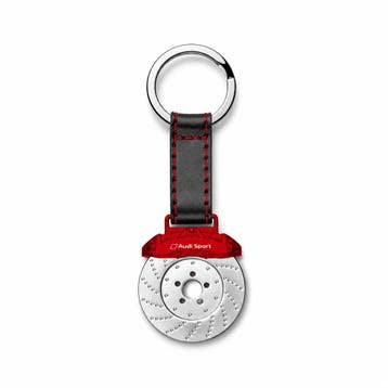 Audi sport sleutelhanger met winkelwagenmunt, Ophalen of Verzenden, Nieuw