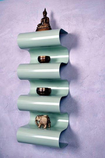 Oliver Franneck - Plank - Aluminium - mintgroen