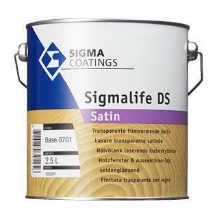 SIGMALIFE DS Satin - PALISANDER - 2, 5 liter (HOUT - BEITS), Doe-het-zelf en Verbouw, Verf, Beits en Lak, 5 tot 10 liter, Beige