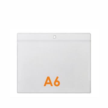 100 stuks - A6 Kaarthouder / Badgehouder - Type PHS-A6-L...