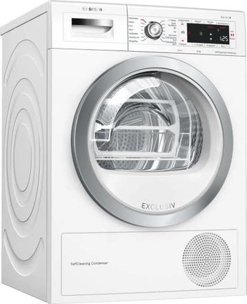 Bosch Wtw8759e - Warmtepompdroger - 8 kg - AutoDry &, Ophalen of Verzenden, Zo goed als nieuw, Voorlader, 85 tot 90 cm