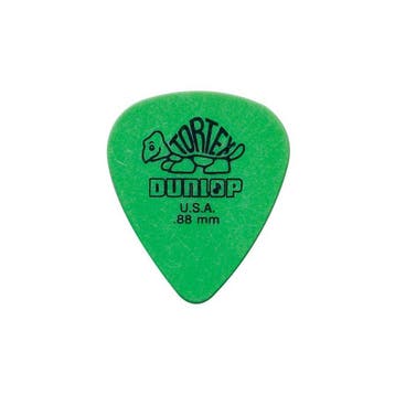 Dunlop 418-P-88 Plectra 0.88 mm Groen 12-Pack Voor, Ophalen of Verzenden, Nieuw