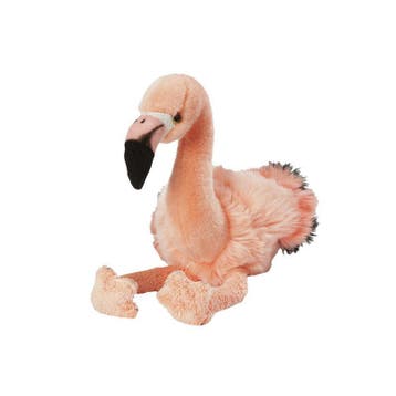 Nature Planet flamingo knuffel - pluche - 30 cm - roze, Kinderen en Baby's, Verzenden, Nieuw