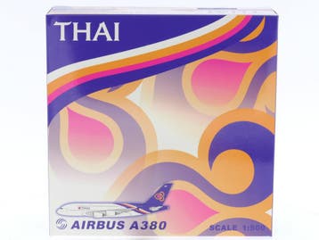 Schaal 1:500 5 stars 0413TH Thai Airways Int. Airbus A380..., Ophalen of Verzenden, Zo goed als nieuw