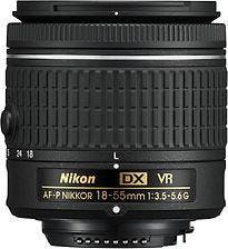 Nikon AF-P DX NIKKOR 18-55mm F3.5-5.6 G VR 55 mm filter, Verzenden, Zo goed als nieuw, Standaardlens