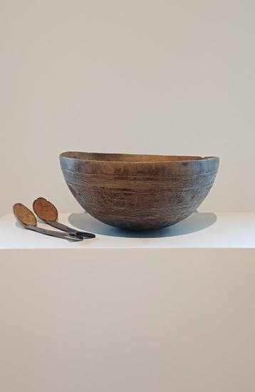 Traditionele schaal met lepels - Tuareg - Niger (Zonder, Antiek en Kunst