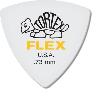 Jim Dunlop 456P073 Tortex Flex bas plectrum 0.73 mm 6-pack, Muziek en Instrumenten, Instrumenten | Toebehoren, Ophalen of Verzenden