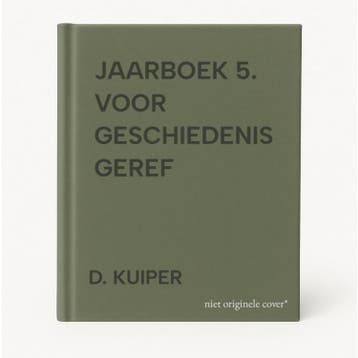 JAARBOEK 5. VOOR GESCHIEDENIS GEREF - D. KUIPER, Verzenden, Gelezen, D. KUIPER