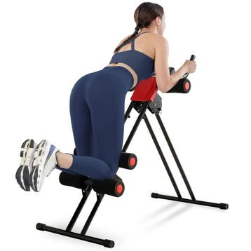 Buiktrainer - zwart / rood, Sport en Fitness, Verzenden, Nieuw