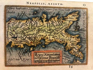 Italië - Zuid-Italië; Abraham Ortelius - Regni Neapolitani, Boeken, Nieuw