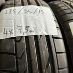 2 x Bridgestone 175-55-15 Zomerbanden 7,5mm, Auto-onderdelen, Banden en Velgen, Gebruikt, 15 inch, 175 mm, Ophalen of Verzenden