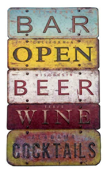 Retro sign - Amerika USA - reclamebord. Interieur decoratie., Ophalen of Verzenden, Nieuw