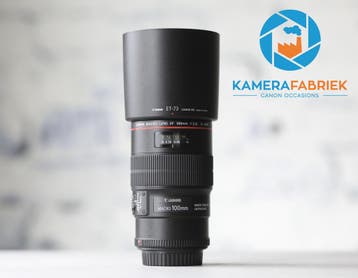 Canon EF 100mm f/2.8L Macro IS USM - 1 jaar garantie!, Canon, Ophalen of Verzenden, Zo goed als nieuw, Macrolens