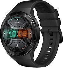 Huawei Watch GT 2e 46 mm zwart met siliconenarmband zwart, Verzenden, Zo goed als nieuw