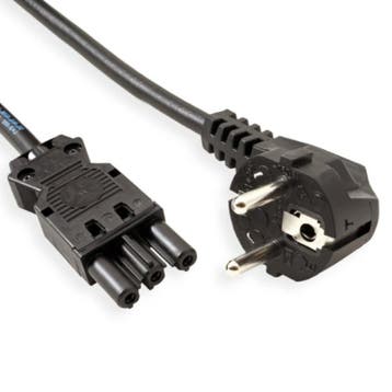 Aansluitsnoer GST18/3-pin connector naar Schuko, Ophalen of Verzenden, Nieuw in verpakking, Overige typen