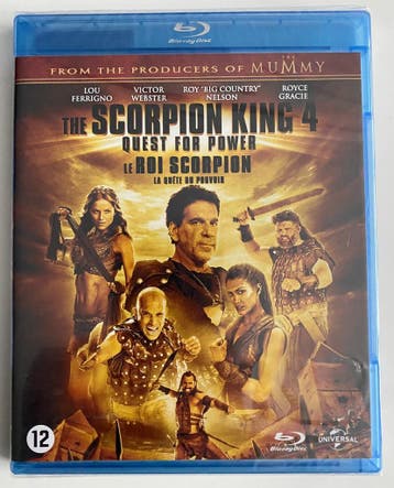 THE SCORPION KING 4: QUEST FOR POWER (IN SEAL) (BLURAY), Verzenden, Gebruikt