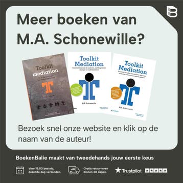 Toolkit Mediation Advocacy - M.A. Schonewille 9789054548836, Verzenden, Zo goed als nieuw, M.A. Schonewille