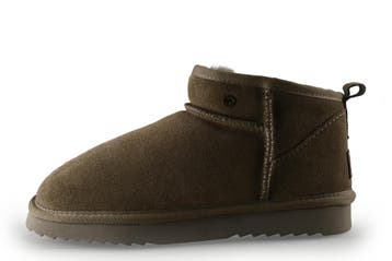 Warmbat Enkellaarzen in maat 40 Beige, Kleding | Dames, Verzenden, Beige, Lage of Enkellaarzen, Zo goed als nieuw