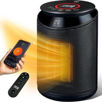 2dekans | LEBENLANG ventilatorkachel - Compacte &, Ophalen of Verzenden, Zo goed als nieuw