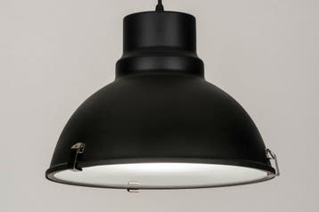 Rietveld Hanglampen - Zwart - Metaal, Verzenden, Nieuw