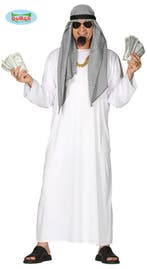 Arabische Olie Sjeik Kostuum Man, Ophalen of Verzenden, Nieuw