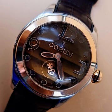Corum - Bubble Automatic Brown Dial Unisex - L395.03222 -, Nieuw