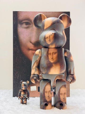 Medicom toy - BE@RBRICK 100% & 400% Leonardo da Vinci La