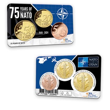 Aanbod Euromunten en guldenmunten in coincards, Postzegels en Munten, Overige landen, Ophalen of Verzenden, 5 euro, Geboorte of Huwelijk