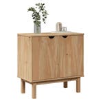 vidaXL Gangkast OTTA 75x40x75 cm massief grenenhout, Verzenden, Nieuw