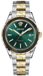 Versace VEQCA0524 Hellenyium automatisch horloge 42 mm, Overige merken, Staal, Verzenden, Polshorloge